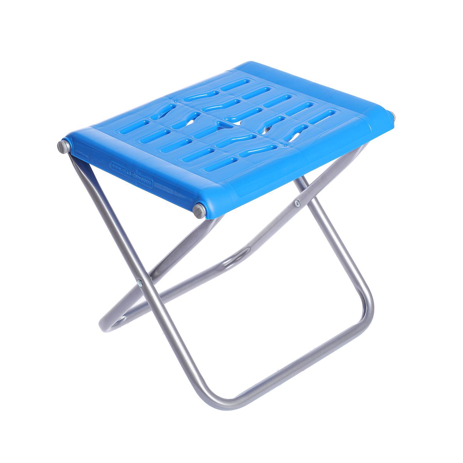 Изображение товара Складной металлический и пластмассовый садовый стул Nika 3440821 компактный