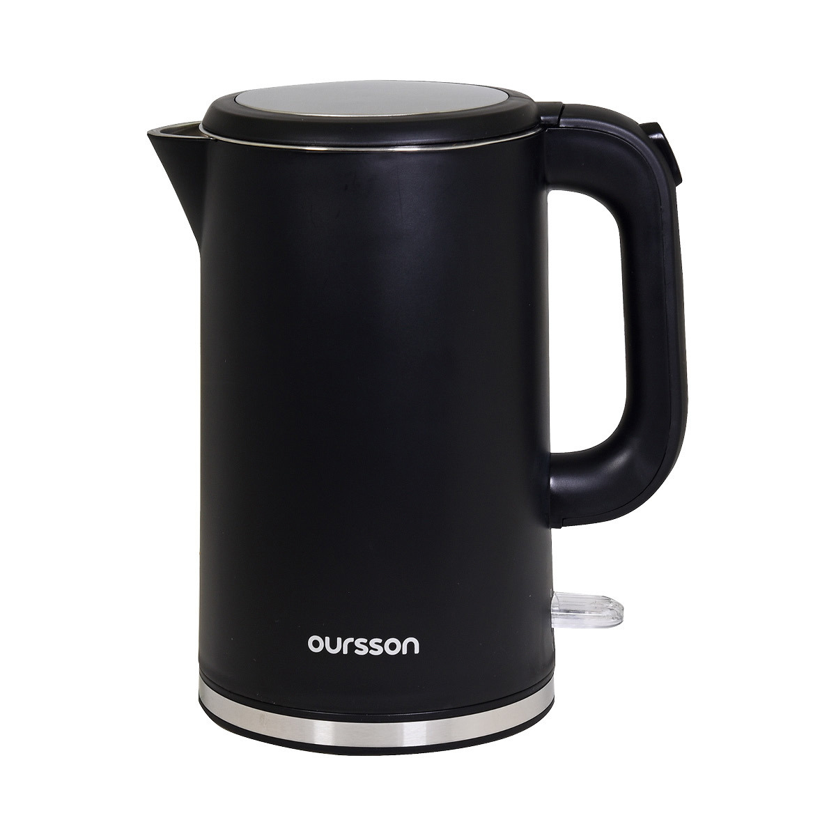 Изображение товара Электрический чайник Oursson EK1731W черный 1.7 л двойные стенки пластик