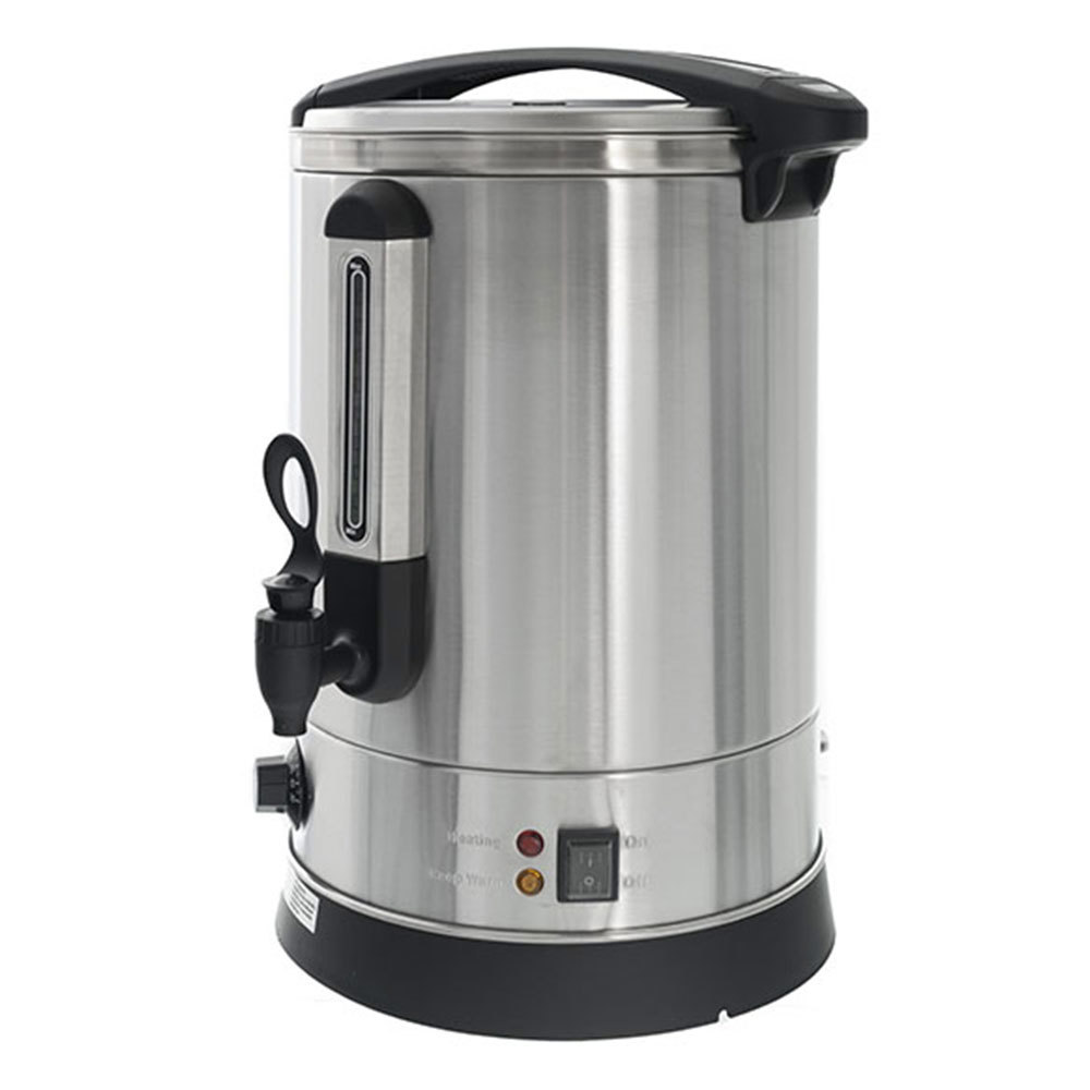 Изображение товара Электрический кипятильник для воды с ручным заполнением Foodatlas ЦБ000000852 14.3 л нержавеющая сталь цвет сталь