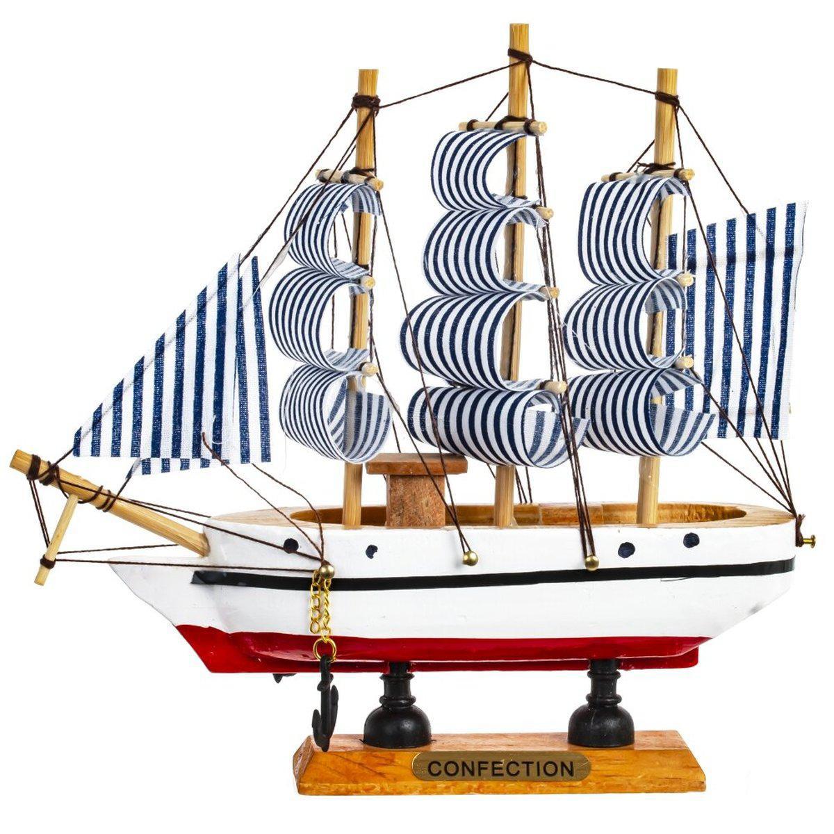 Изображение товара Изделие декоративное "Корабль" 16x3.5x15 см 232464