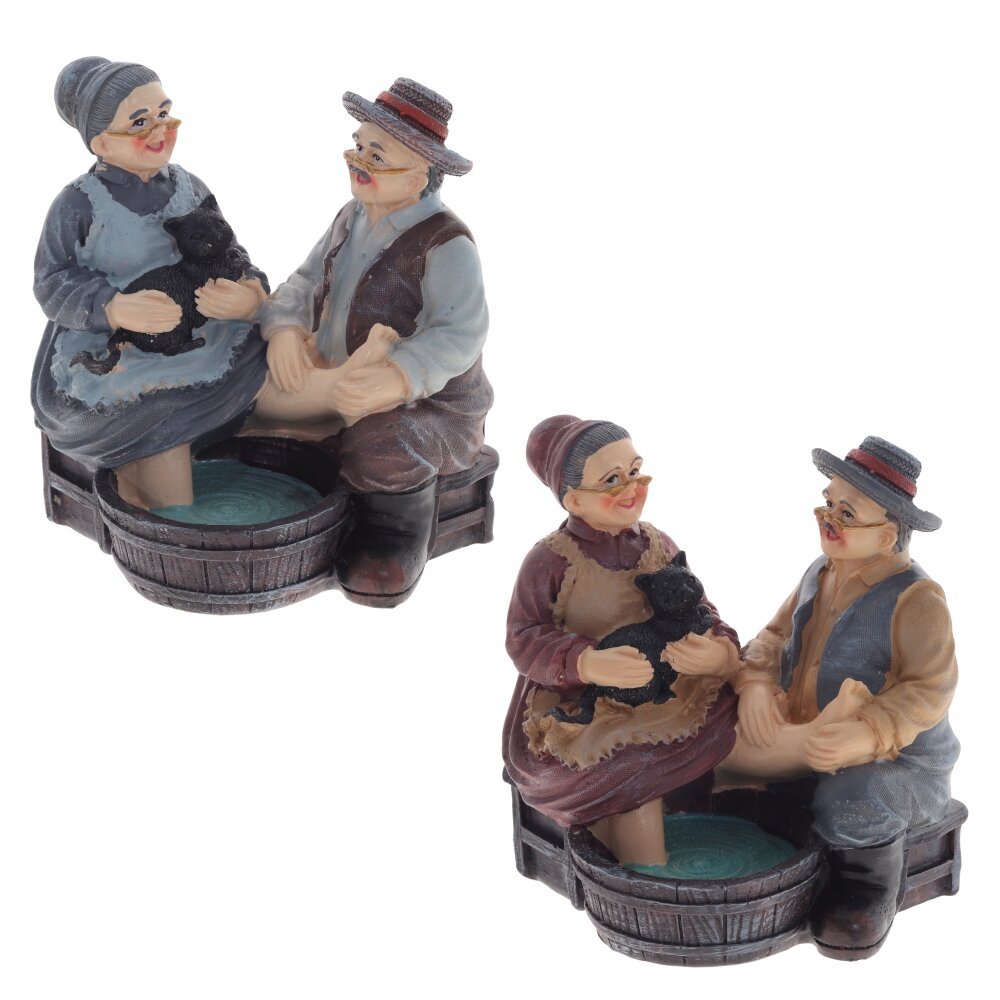 Изображение товара Фигурка декоративная "Бабушка с дедушкой" 11.5x9.5x12 см 2в.773312