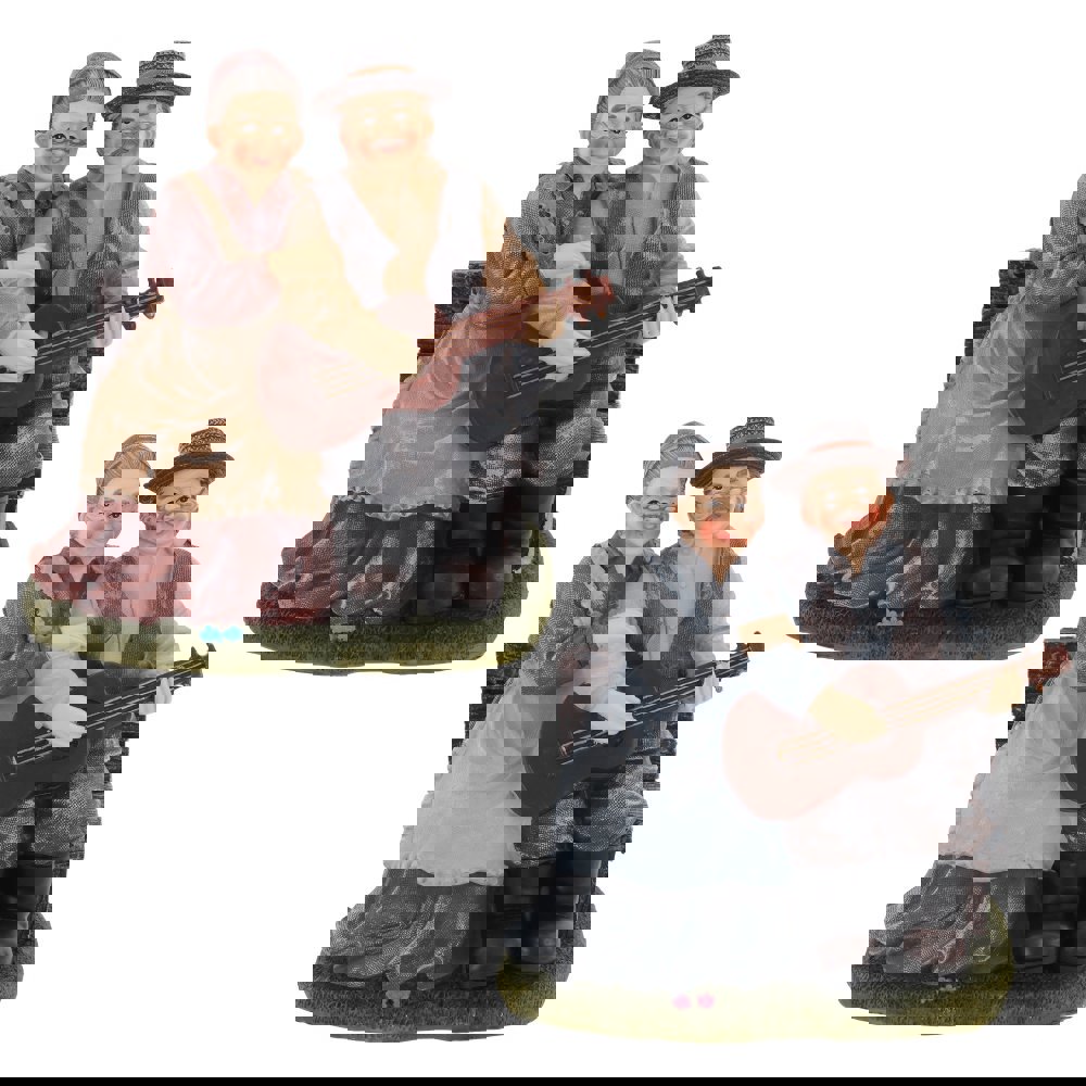 Изображение товара Фигурка декоративная "Бабушка с дедушкой" 18x11x18 см 2в.756743