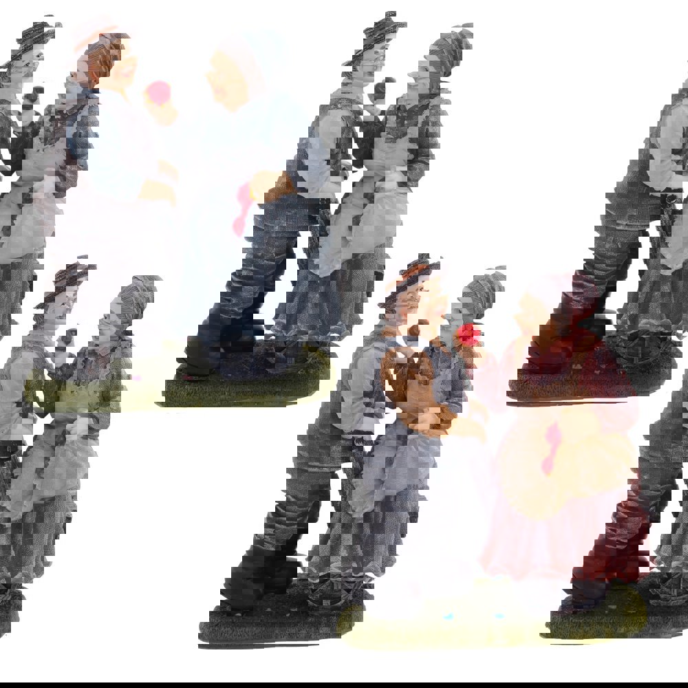 Изображение товара Фигурка декоративная Бабушка с дедушкой, 20 см, Разноцветный