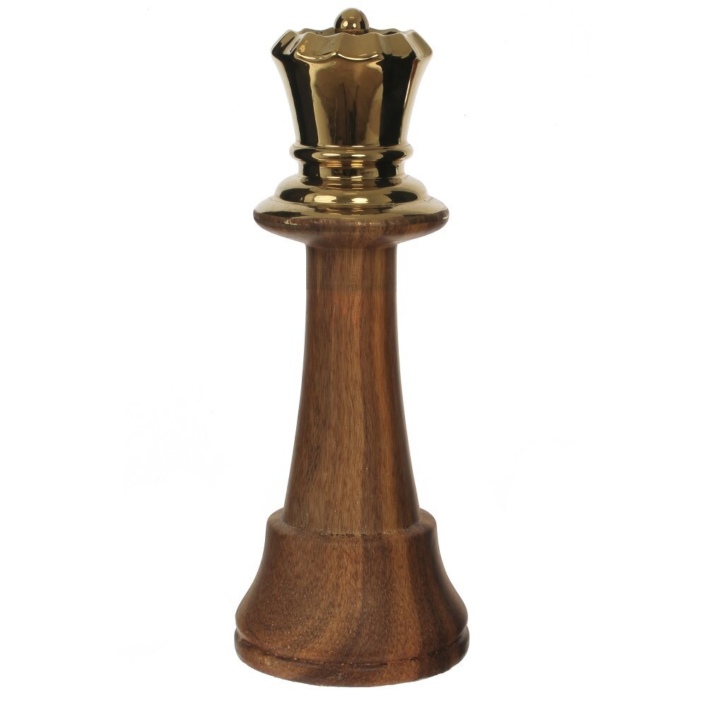 Изображение товара Фигурка декоративная "Шахматная королева" 12x12x34 см 758845