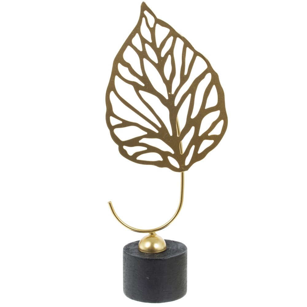 Изображение товара Декоративная листковая фигурка 31 см — разноцветная металл.