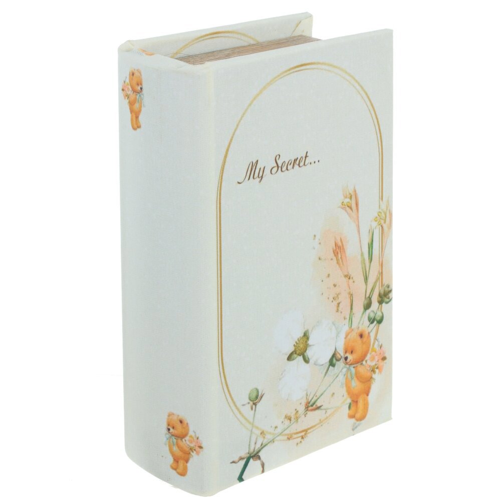 Изображение товара Шкатулка-книга 11x17x5 см, белая, 772084