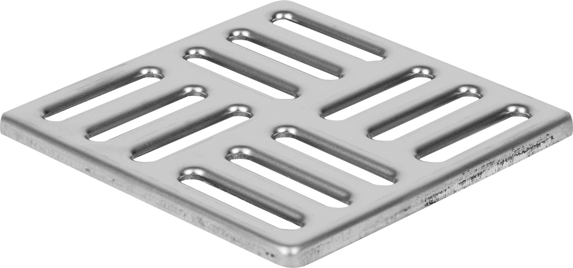 Изображение товара Решетка для трапа Ани пласт 100x100 мм нержавеющая сталь