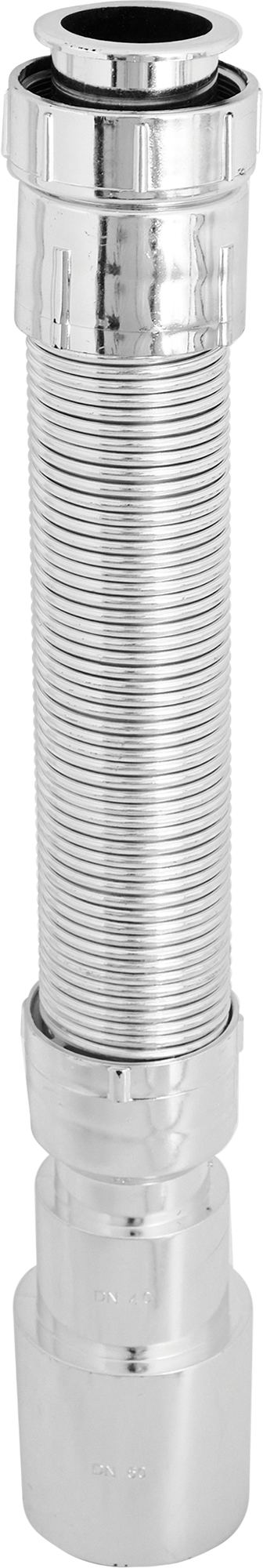 Изображение товара Труба гофрированная Vidage пластик 1 1/4" - 40/50 хром