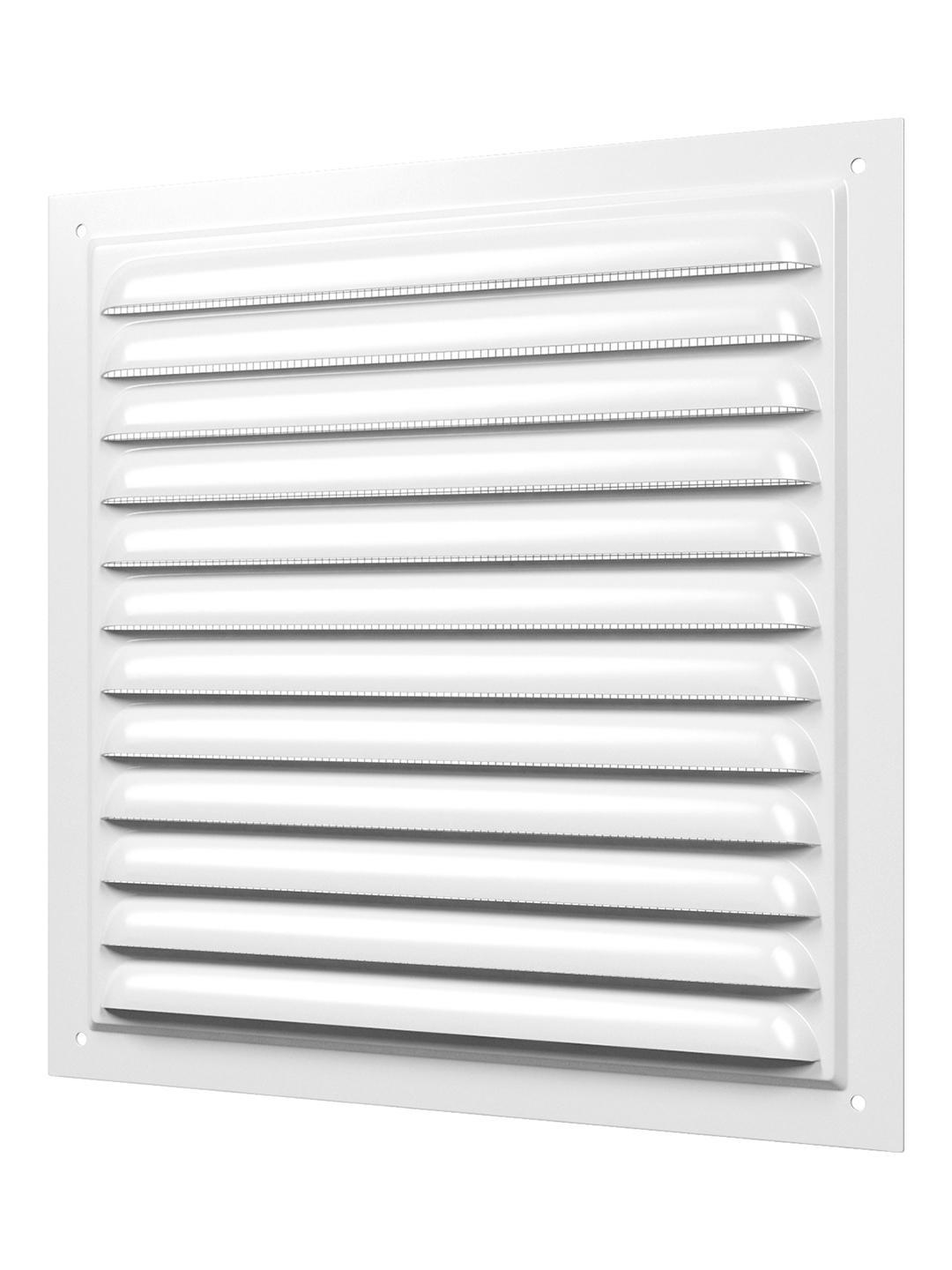 Изображение товара ERA 200x200 вентиляционная решетка с антимоскитной сеткой белого цвета