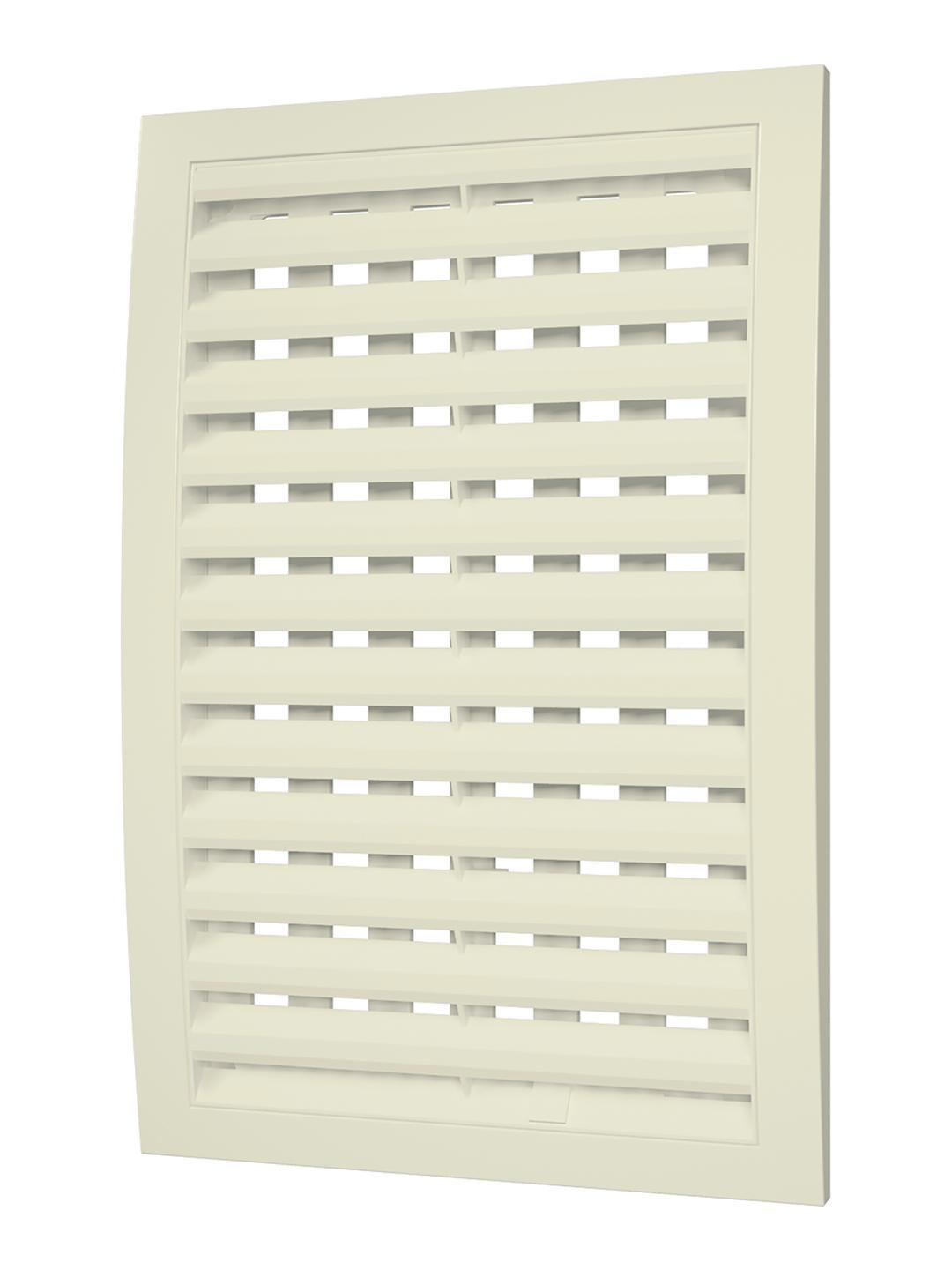 Изображение товара Вентиляционная решётка ERA регулируемая 250x250 ABS пластик бежевый