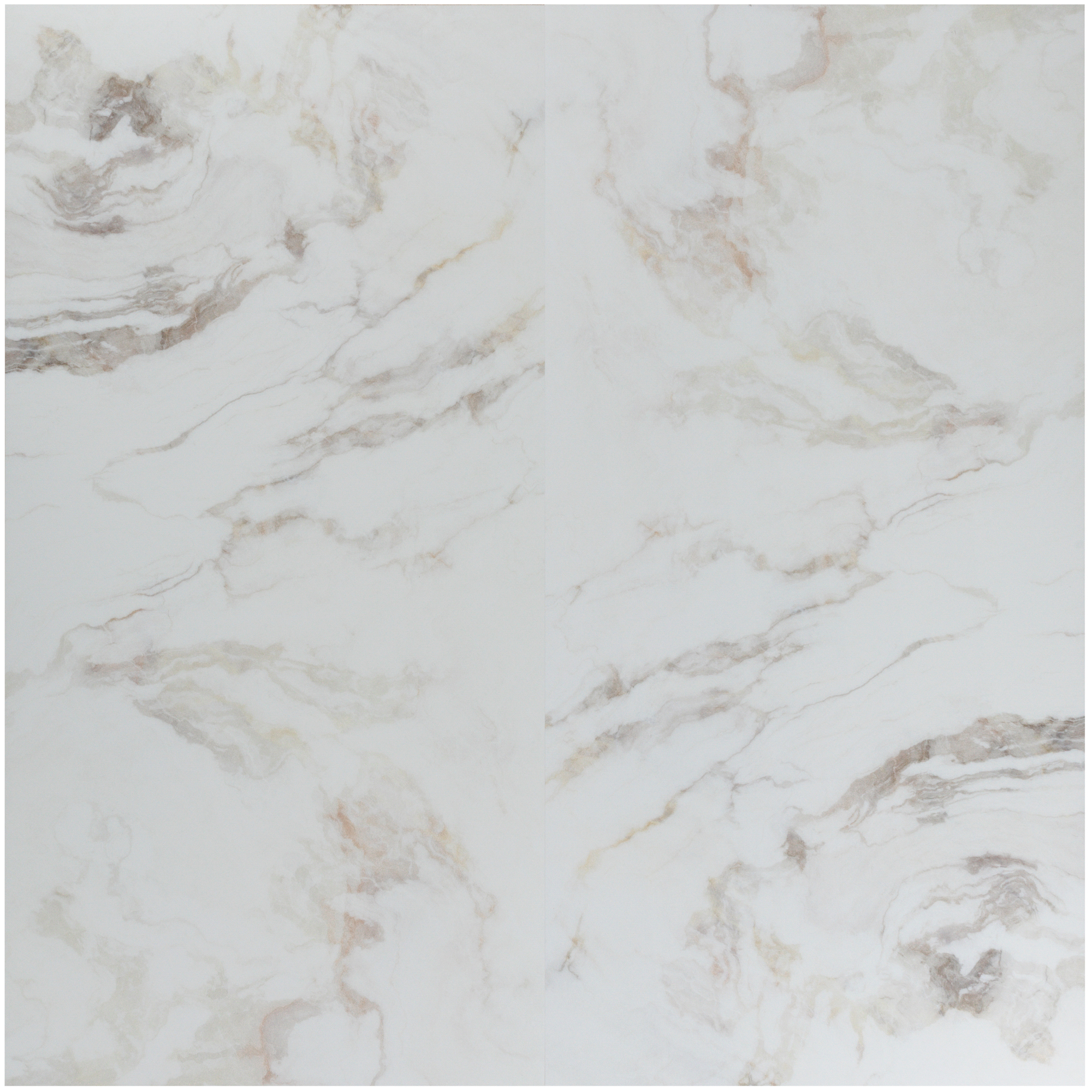 Изображение товара Стеновая декоративная панель Новита Т068372 120х60см цвет бежевый мрамор с вкраплениями