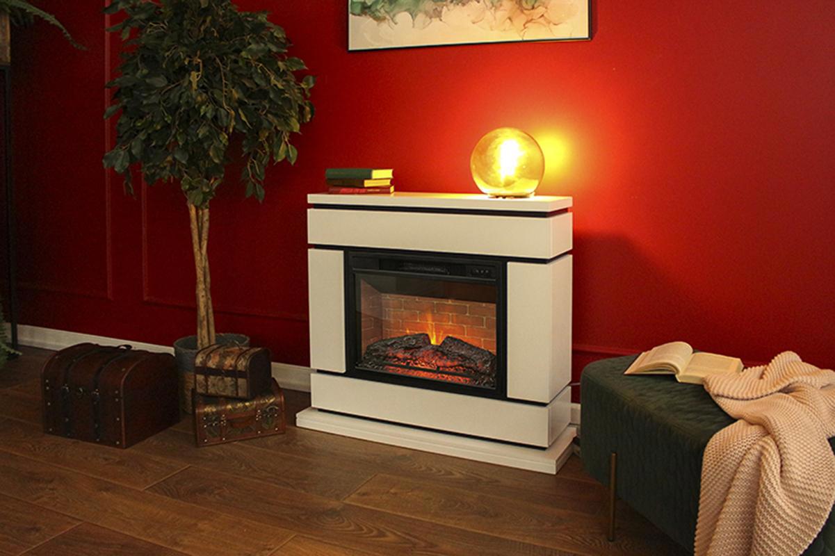 Изображение товара Каминокомплект REALFLAME VEGA 24 WT + IRVINE 24 цвет Белый Изображение товара Каминокомплект REALFLAME VEGA 24 WT + IRVINE 24 цвет Белый