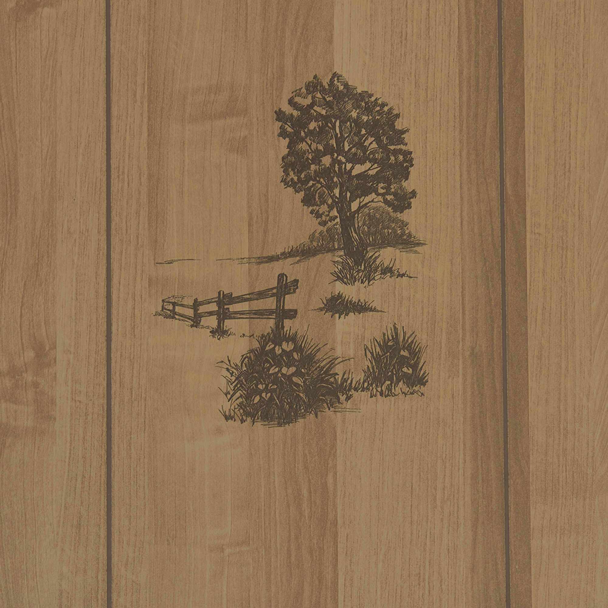 Изображение товара Листовая панель МДФ Лесная сказка 2440x1220x3 мм 2.98 м²