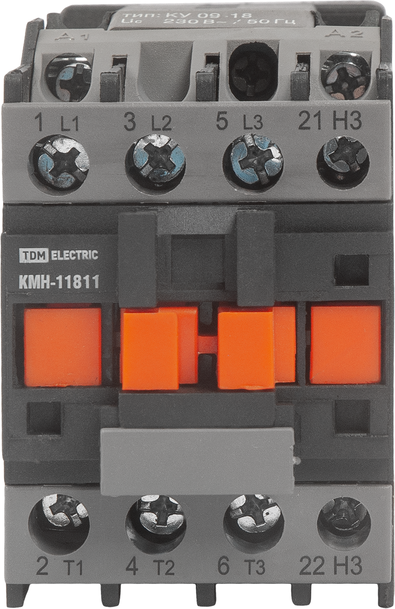 Контактор TDM Electric КМН-11811 18 А 230 В/АС3 1НЗ - 1
