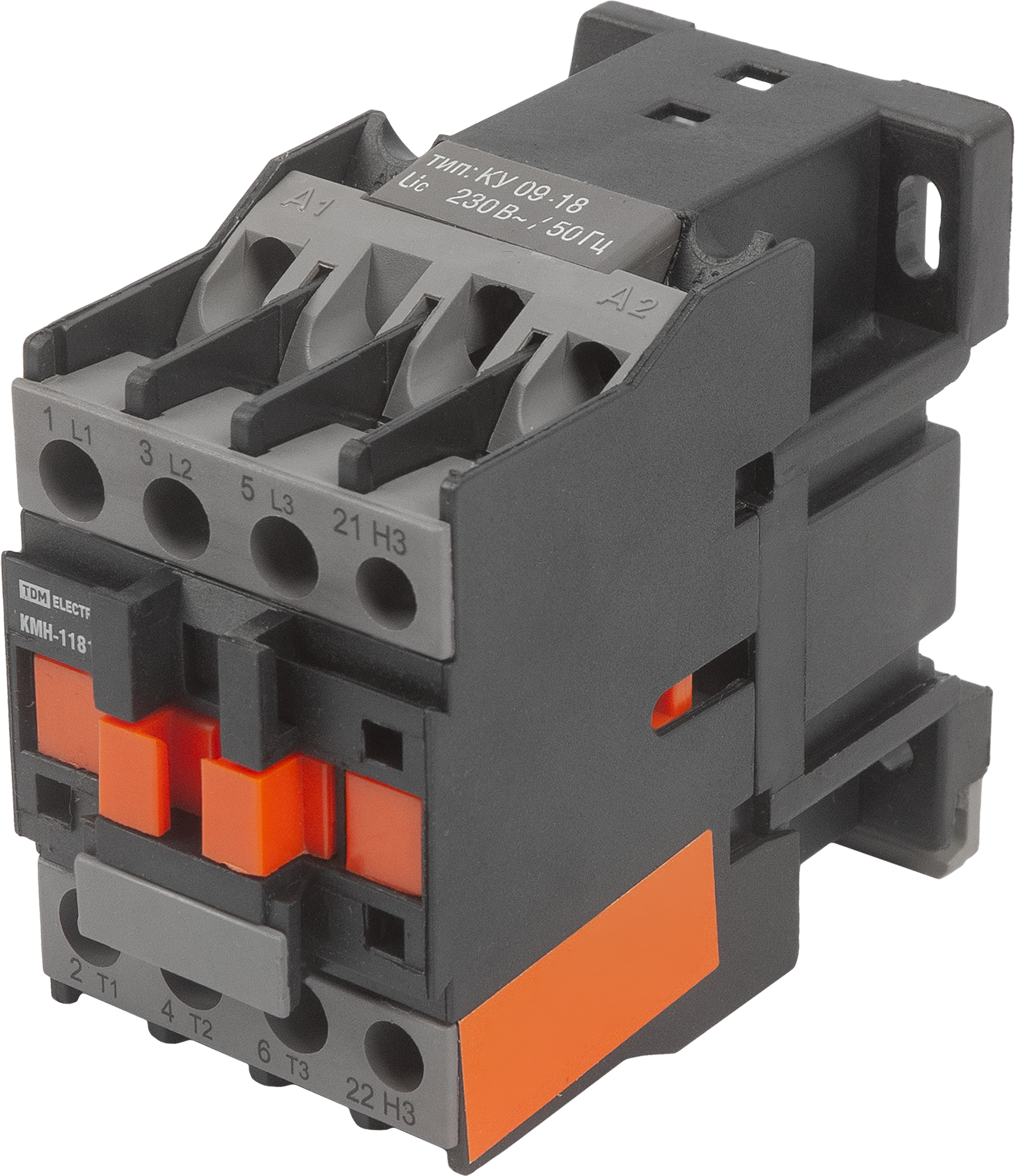 Контактор TDM Electric КМН-11811 18 А 230 В/АС3 1НЗ