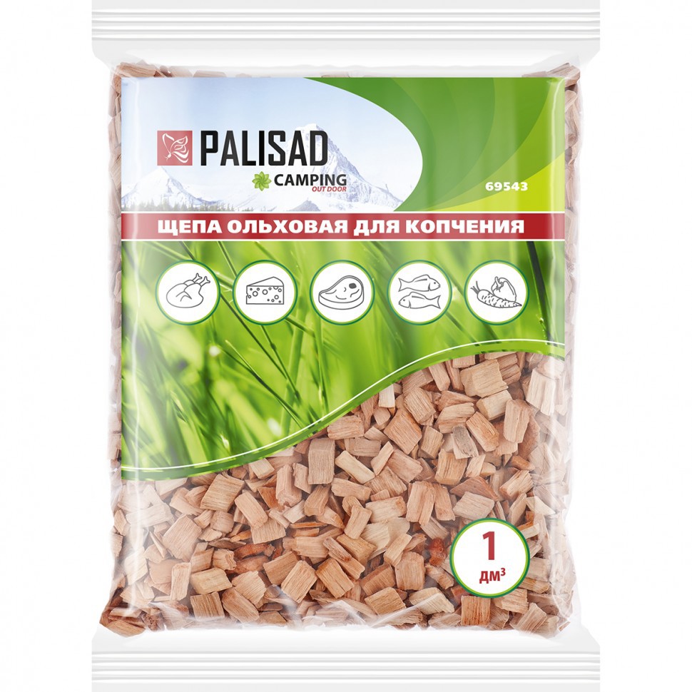 Изображение товара Щепа ольховая Palisad 69543 для копчения