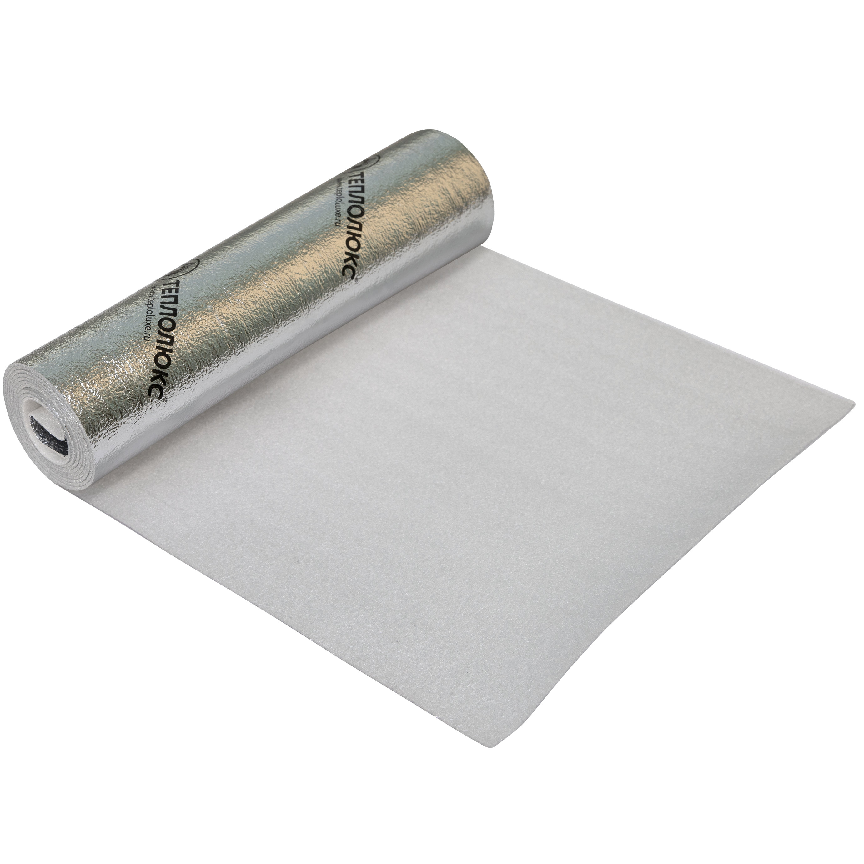 Изображение товара Теплоизоляция для теплого пола Теплолюкс НПЭ 3м фольгированный, высокие теплоизоляционные свойства