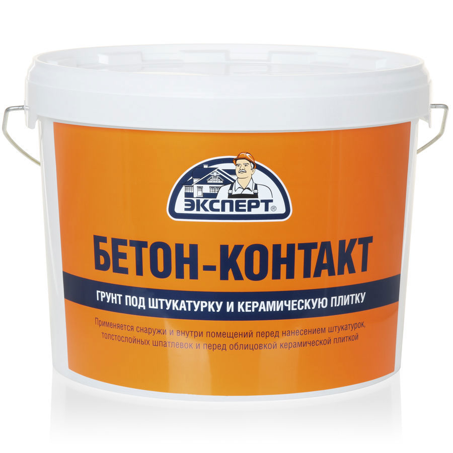 Изображение товара Акриловый грунт "Бетон-контакт" ЭКСПЕРТ 12 кг для бетонных оснований Изображение товара Акриловый грунт "Бетон-контакт" ЭКСПЕРТ 12 кг для бетонных оснований