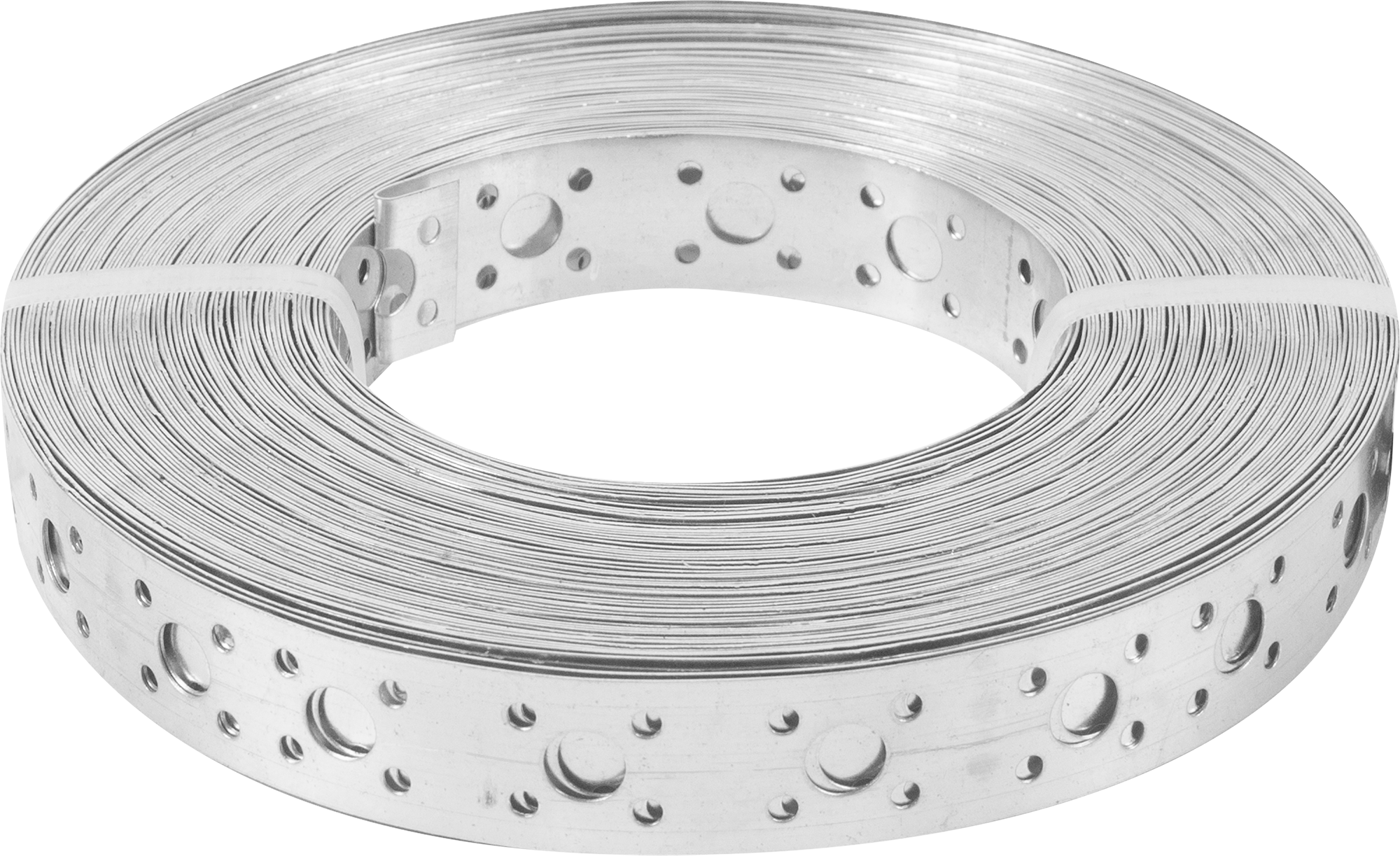 Изображение товара Перфорированная лента прямая LP 20x0.5 25 м оцинкованная сталь цвет серый