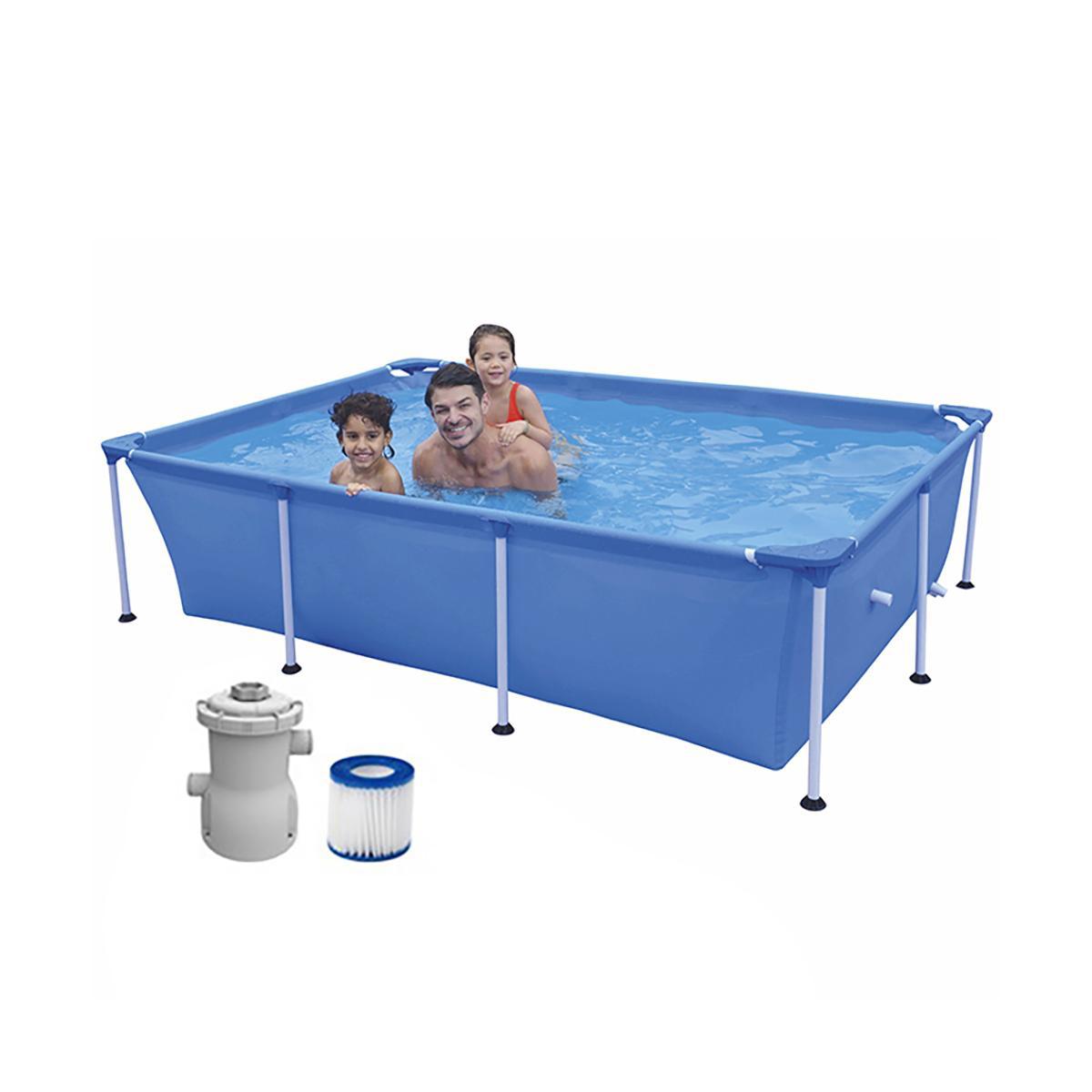 Изображение товара Бассейн каркасный Avenli 230484 1.79x2.58 м ПВХ 2612 л голубой