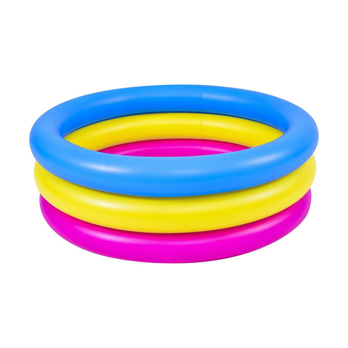 Изображение товара Бассейн надувной Sunclub 230476 0.76x0.76 м ПВХ 66 л разноцветный