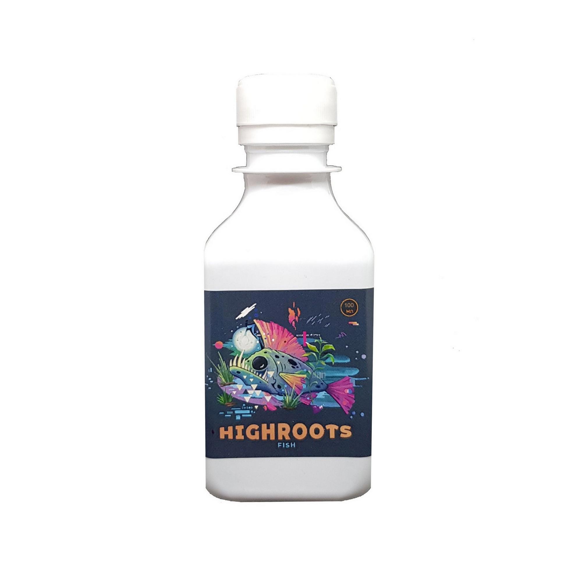 Изображение товара Стимулятор корнеобразования Highroots Fish 100 мл с полезными бактериями