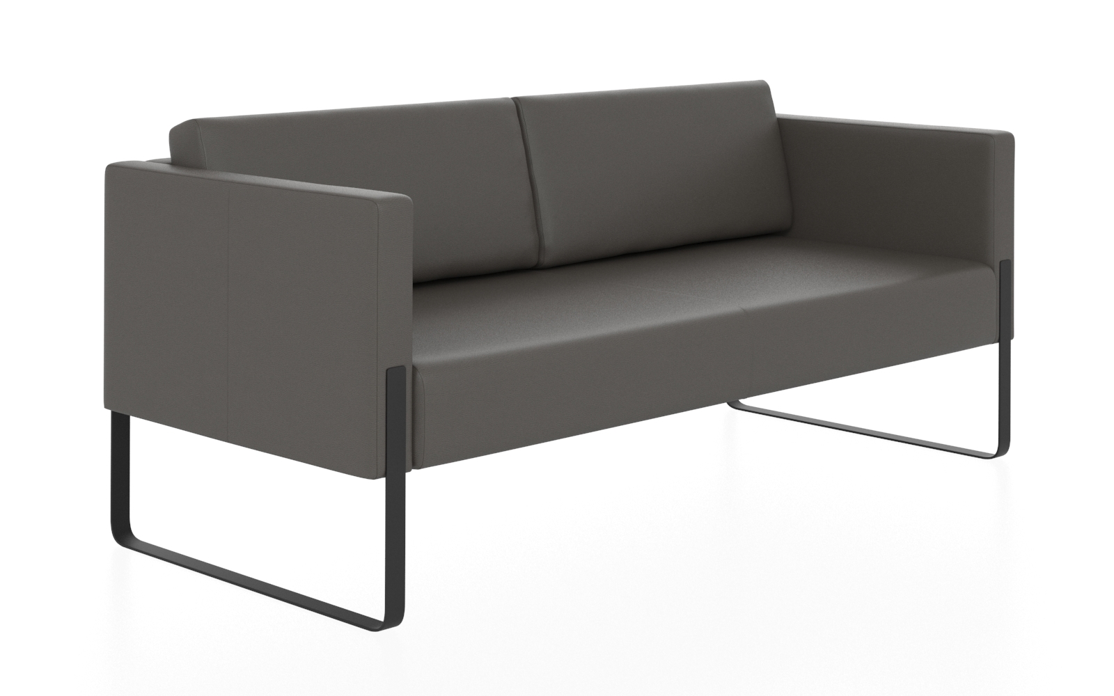 Изображение товара Диван прямой Euroforma Тренд с экокожей и стильным дизайном