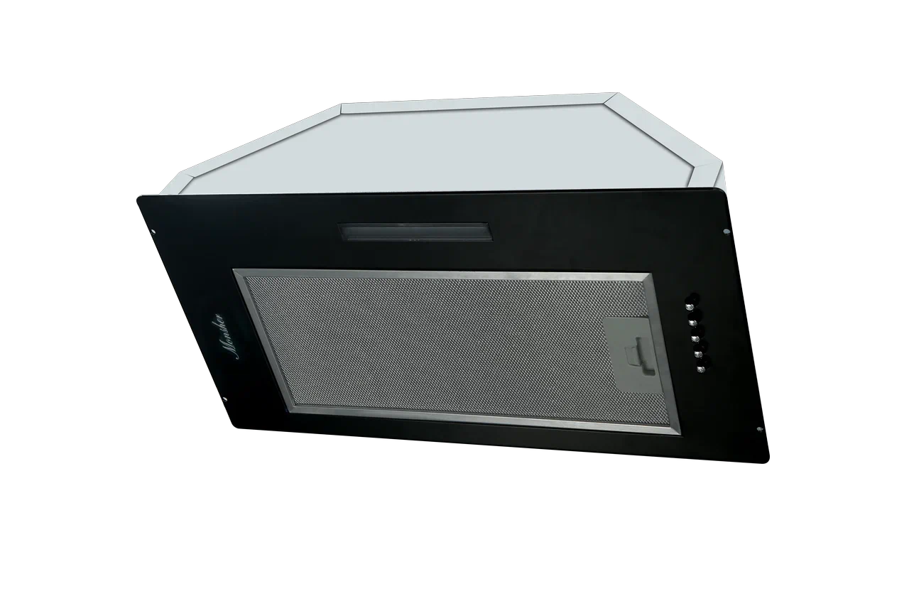Изображение товара Встраиваемая вытяжка Monsher 54 см черный ANGERS 60 Noir эффективная вентиляция