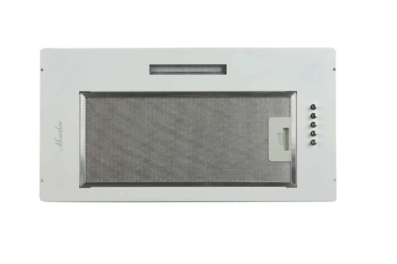 Изображение товара Встраиваемая вытяжка Monsher 54 см цвет белый 6350