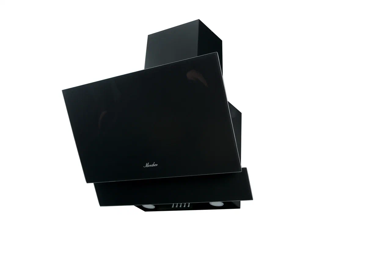 Изображение товара Наклонная вытяжка настенный Monsher 60 см цвет черный 6360