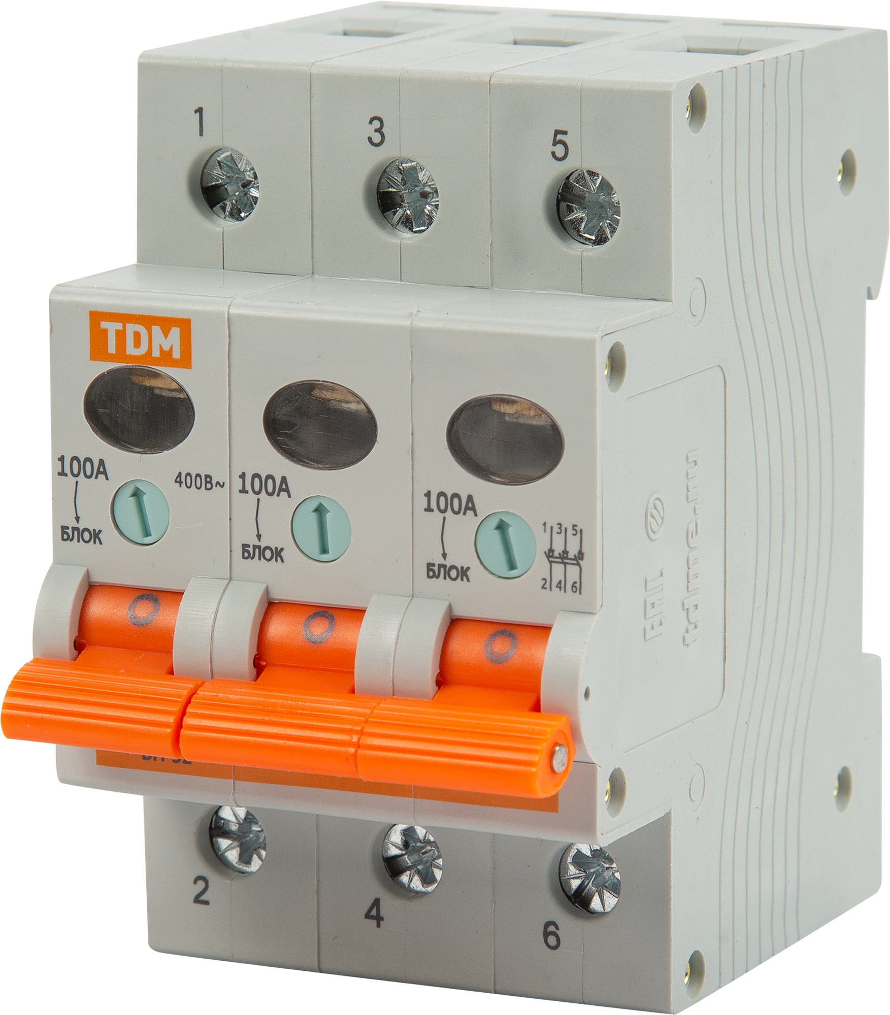 Выключатель нагрузки TDM Electric ВН-32 3P 100 А