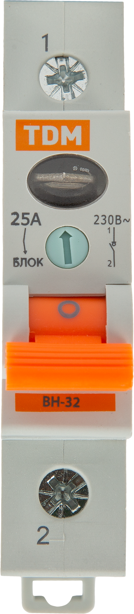 Выключатель нагрузки TDM Electric ВН-32 1P 25 А - 1