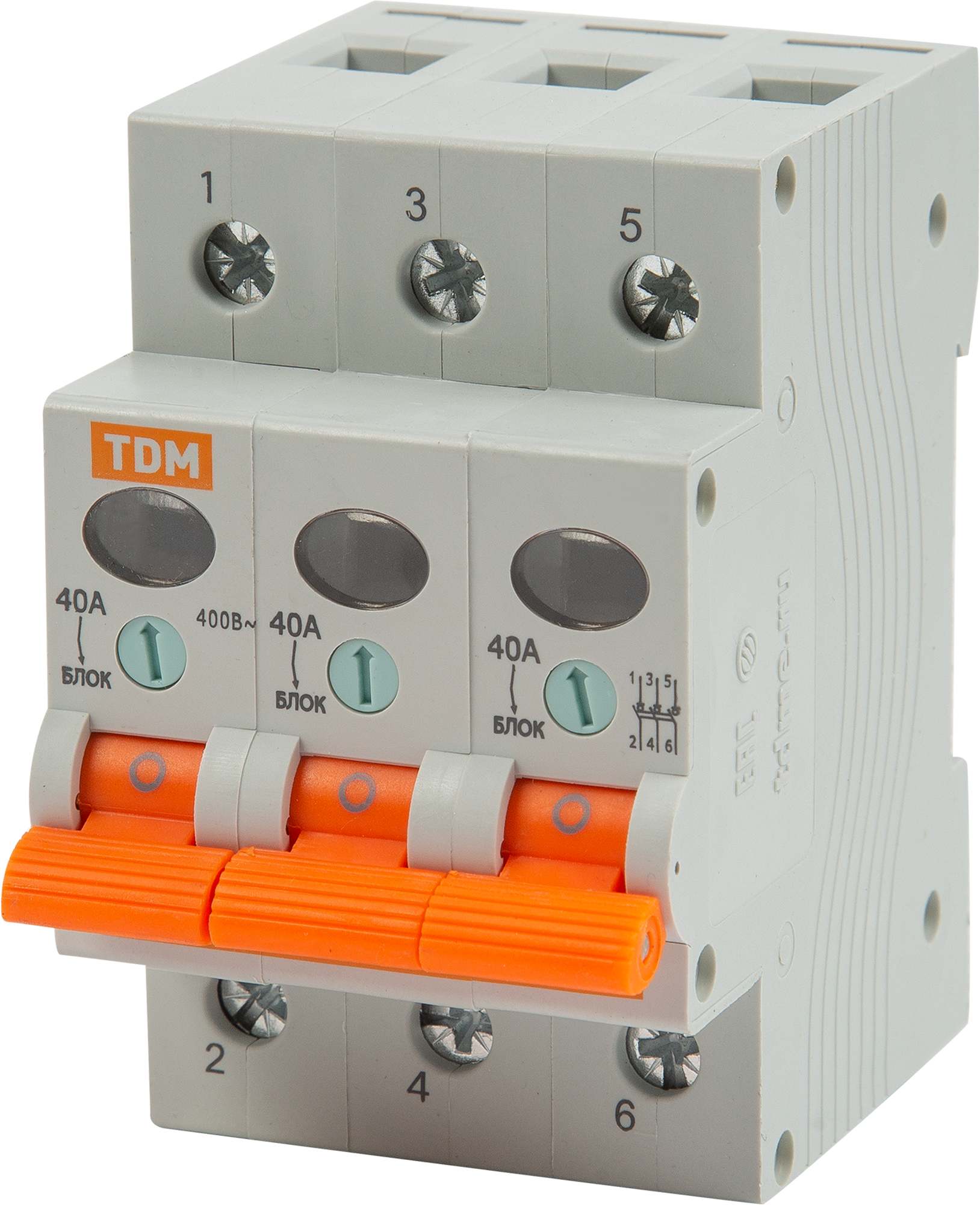 Выключатель нагрузки TDM Electric ВН-32 3P 40 А