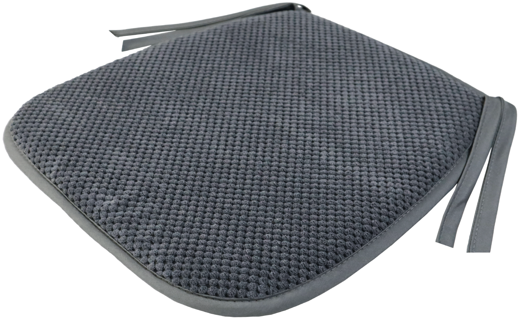 Галета для стула Linen Way Цитус 38/27x40x3 см цвет графит - 1