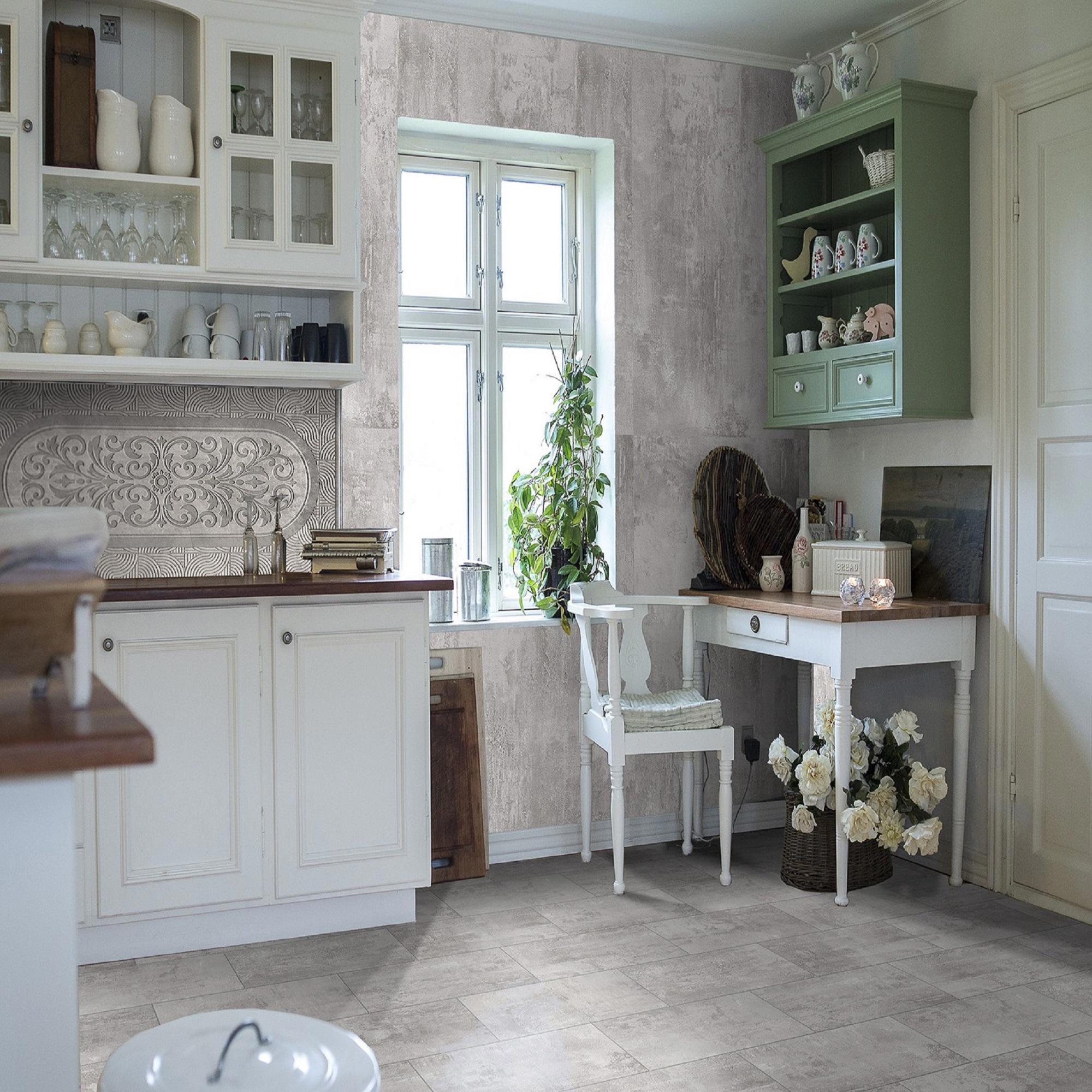 Изображение товара SPC плитка Stronghold Бетон серый светлый 4.2 мм 2.73 м²