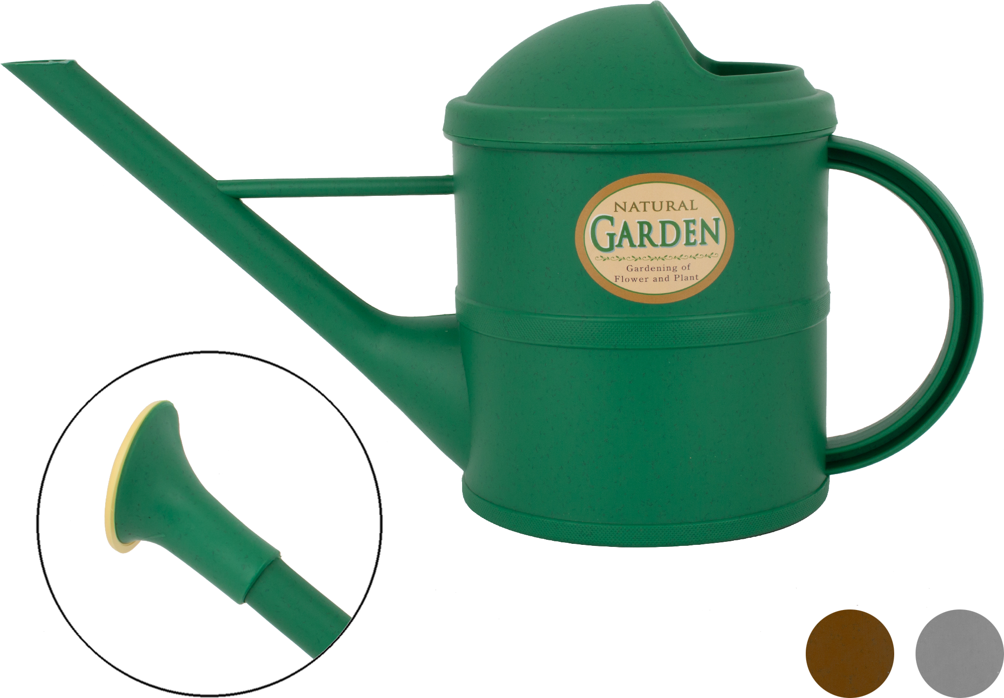 Изображение товара Лейка Garden show для комнатных растений Георг 1.2 л цвет в ассортименте