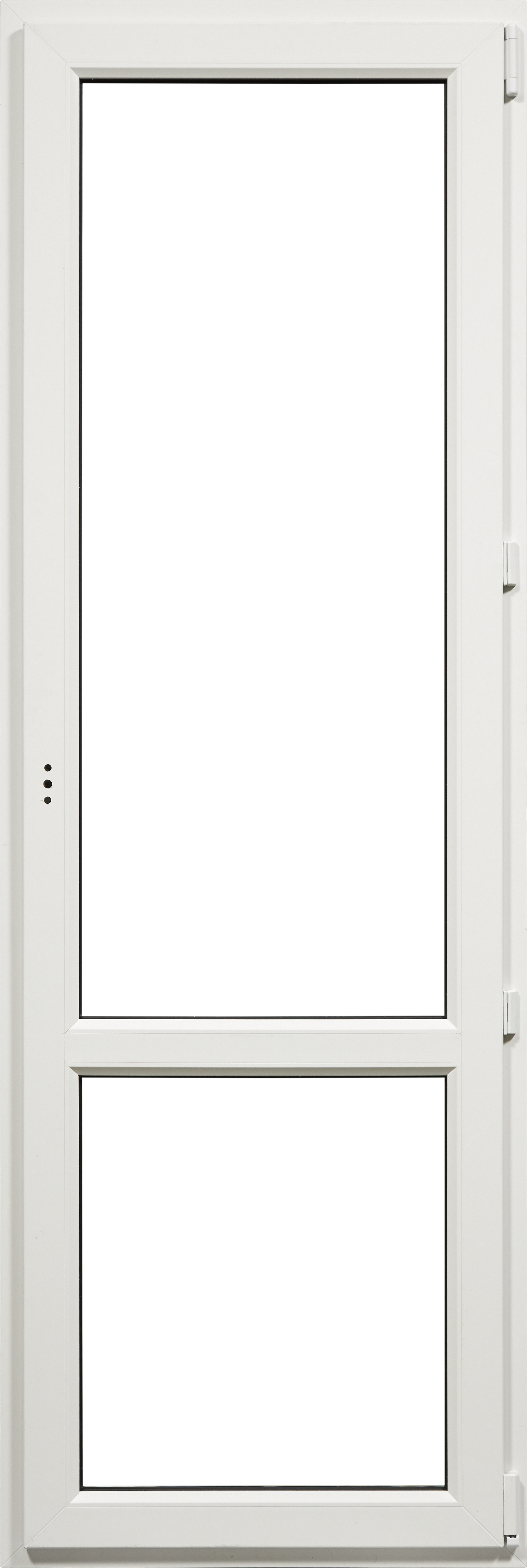 Изображение товара Балконная дверь ПВХ VEKA 2100x700 мм (ВхШ) правая однокамерный стеклопакет белый/белый