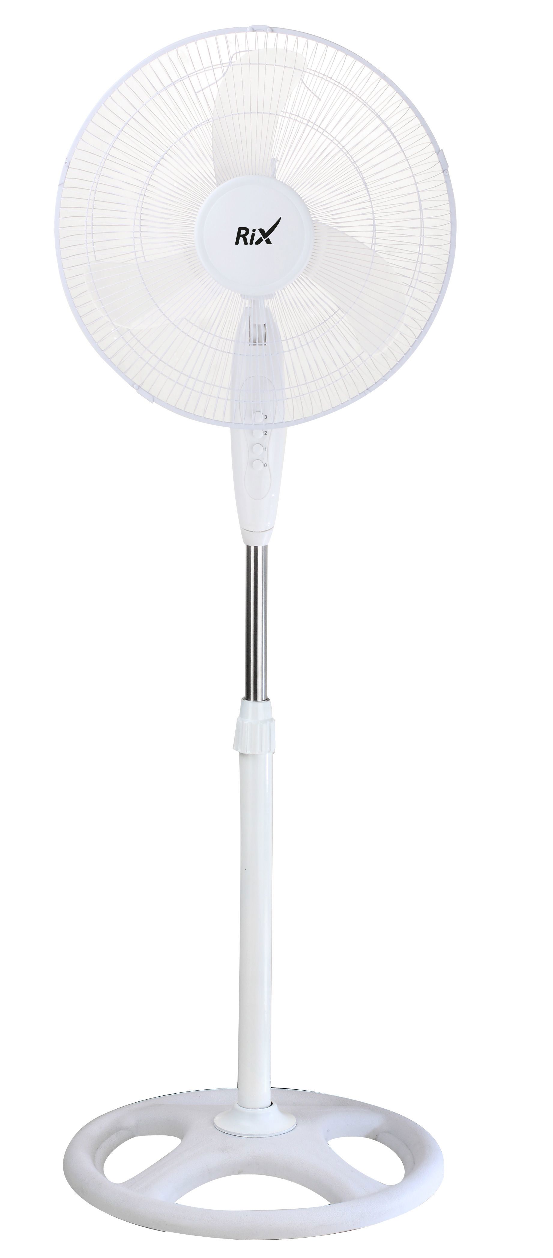 Изображение товара Напольный вентилятор Rix RSF-4002W 45Вт диаметр 38см белый