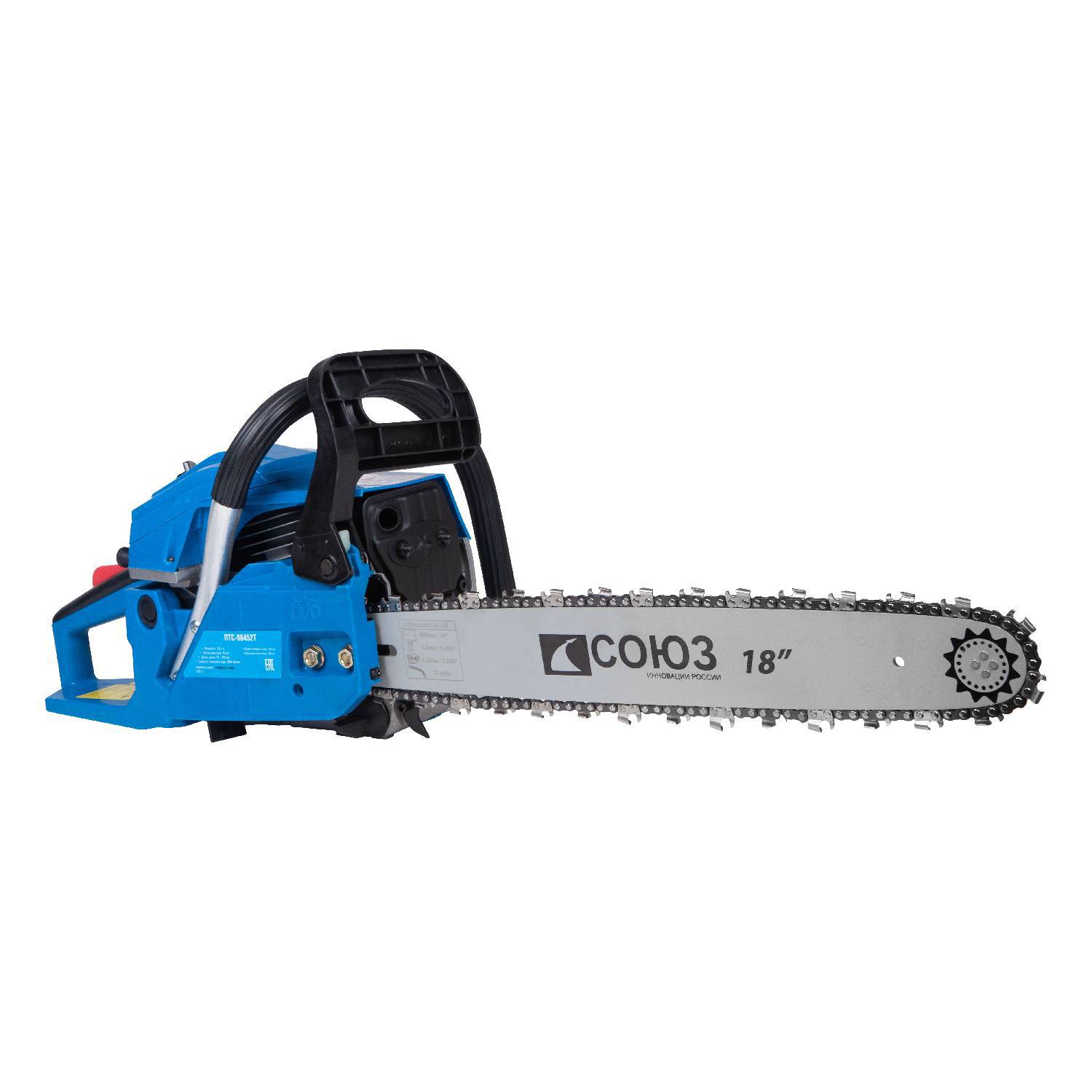 Изображение товара Бензопила Союз ПТС-99452Т 3.2 л.с шина 40 см