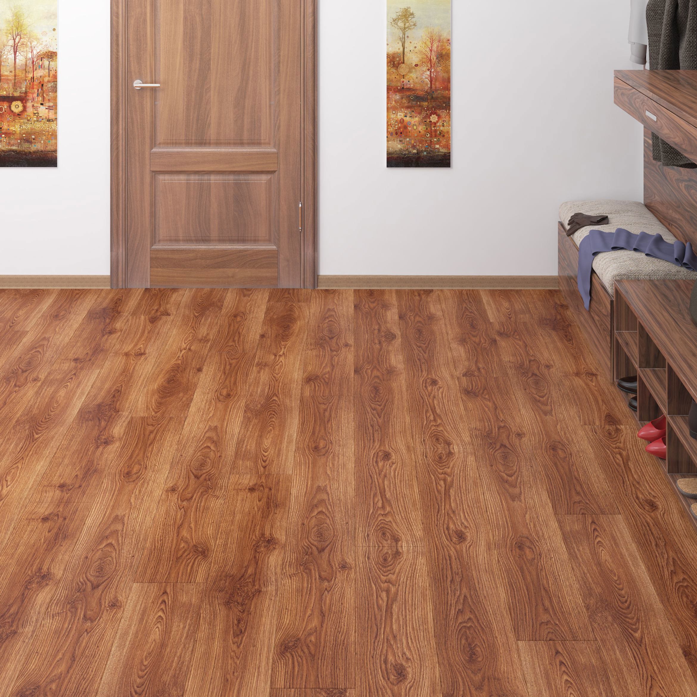 Изображение товара Ламинат Artfloor Дуб турецкий KU 33 класс 8 мм 2.131 м² бежево-коричневый