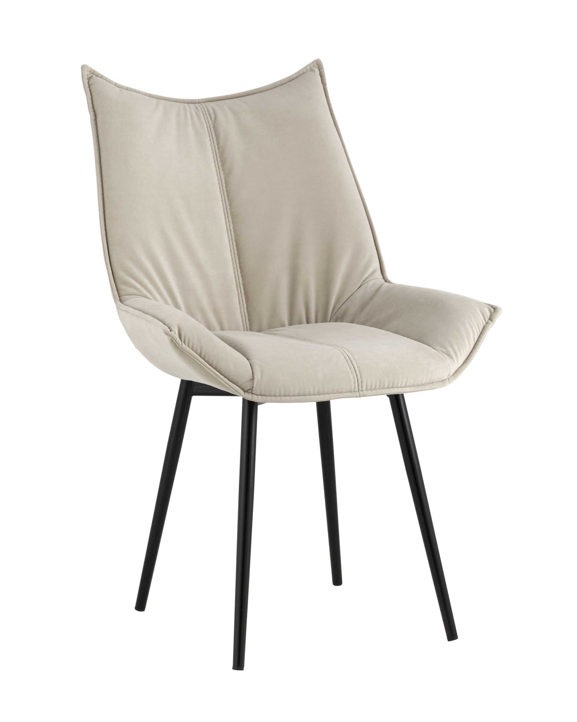 Изображение товара Стул Фабрикант Осло 90x58x33 см велюр бежевый современный дизайн