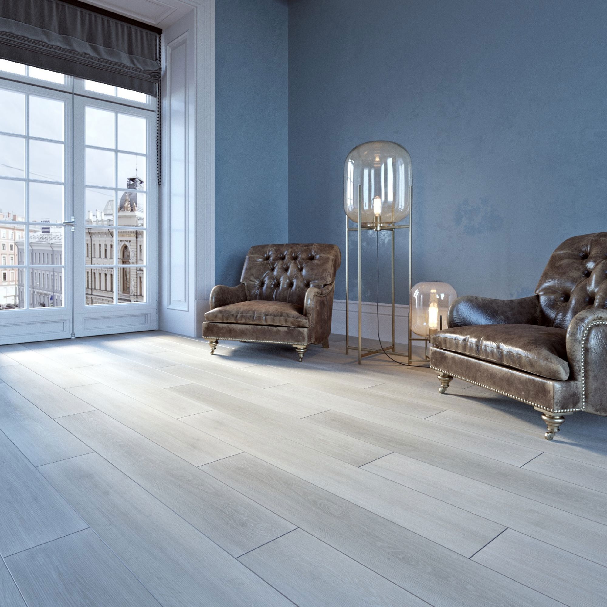 Изображение товара Ламинат Дуб Стирлинг KS 33 класс 8 мм с фаской 2.131 м² бежево-коричневый