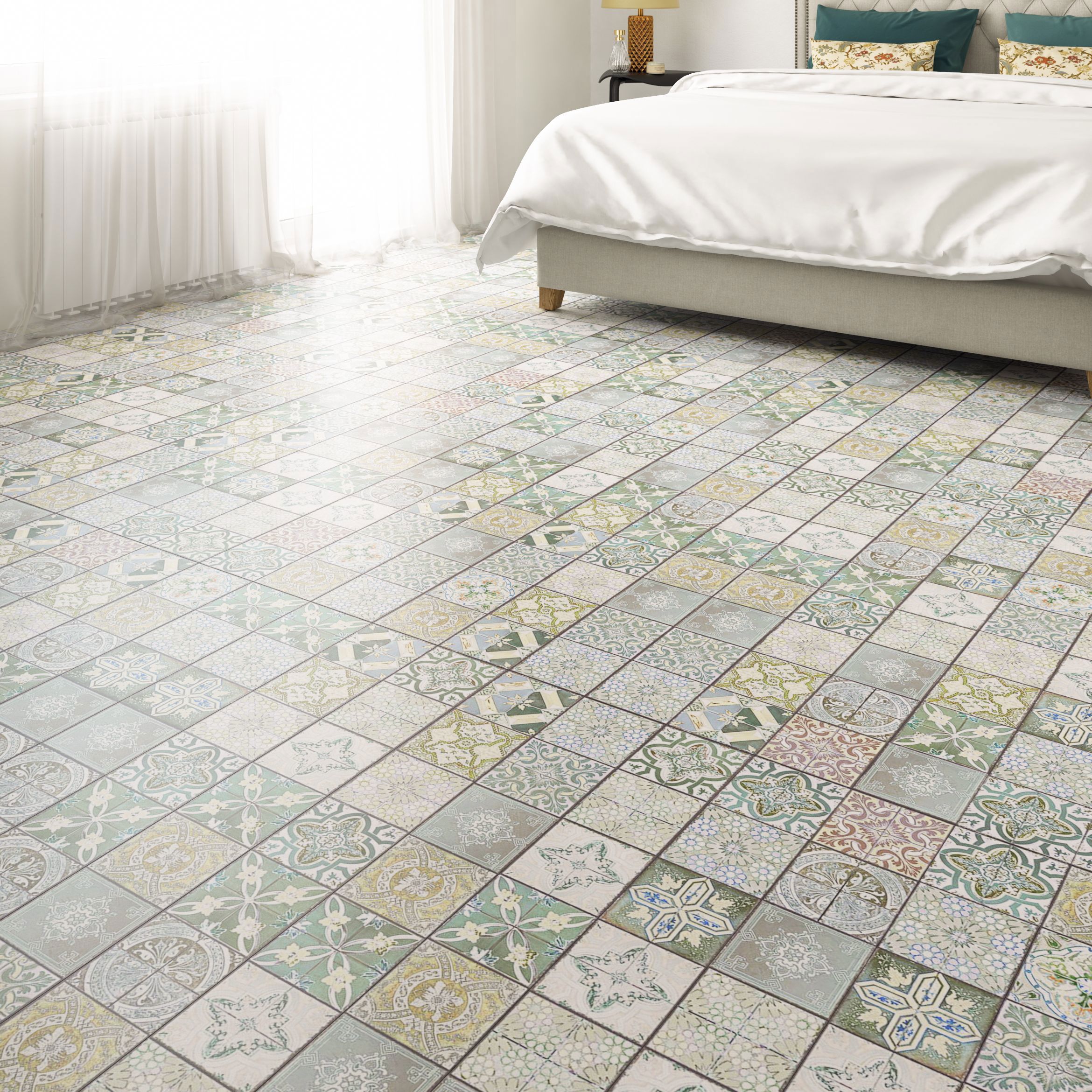 Изображение товара Ламинат «Лофт Керама» 32 класс толщина 8 мм 2.057 м²