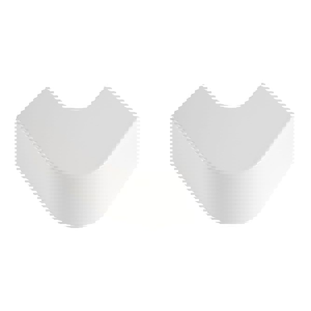 Изображение товара Угол плоский плавный Экопласт RML 25x25 4 шт