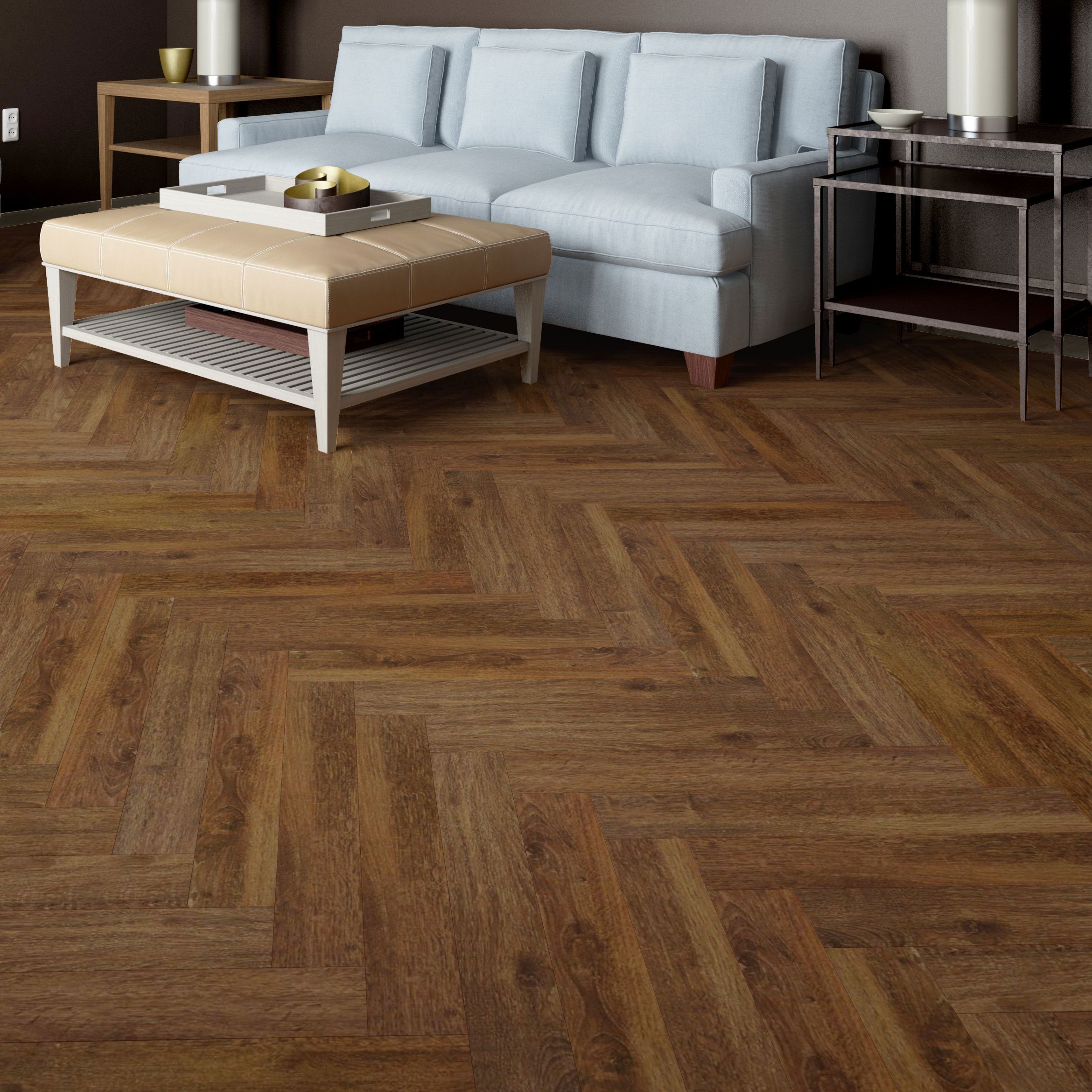 Изображение товара Ламинат "Дуб Шато Сансет" 33 класс, 8 мм, с фасками, 2. 448 м2