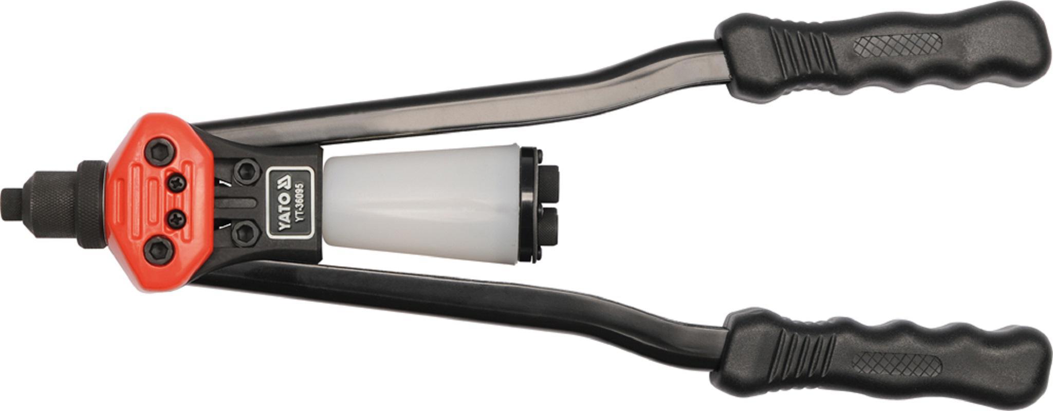 Изображение товара Заклепочник двуручный Yato YT-36095 для вытяжных заклепок 2.4-6.4 мм