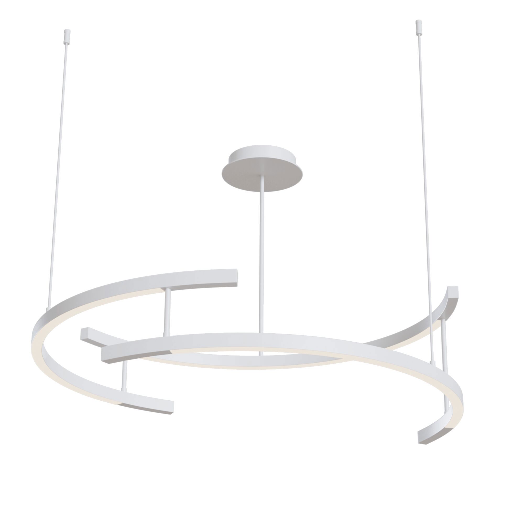 Изображение товара Подвесной светодиодный светильник MAYTONI MOD054PL-L52W3K белый для современного интерьера