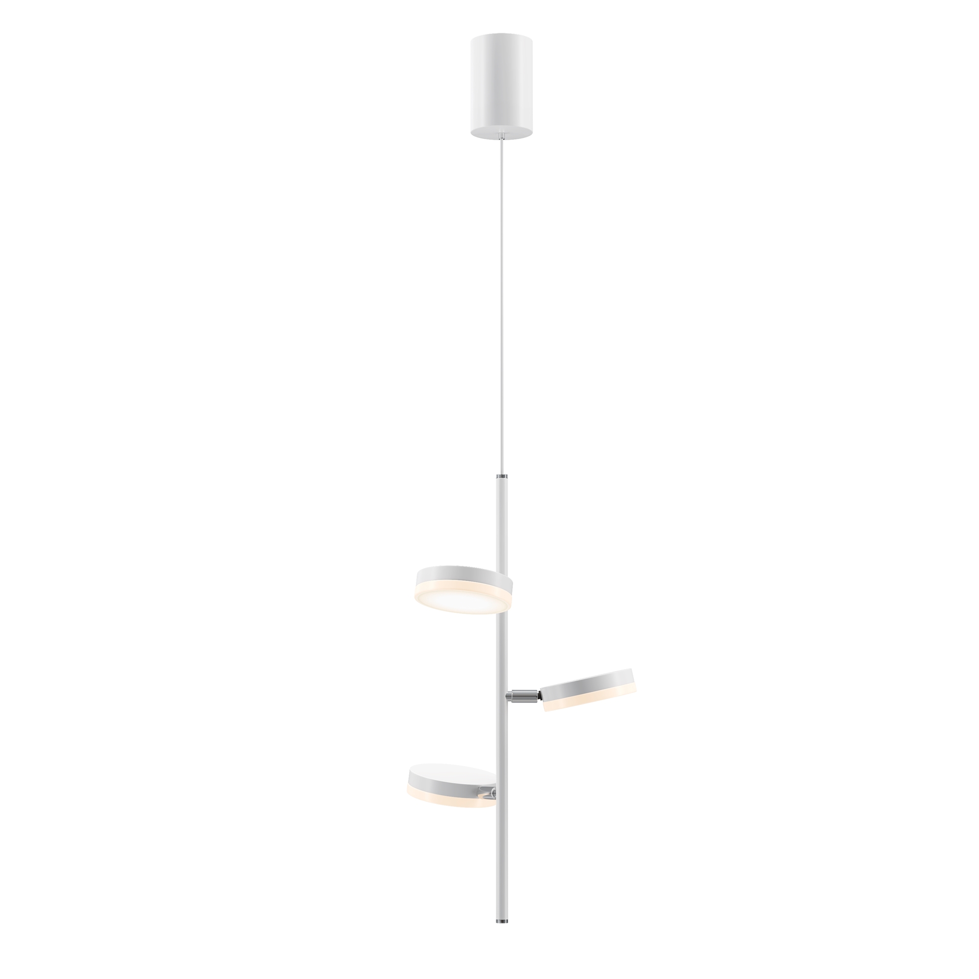 Изображение товара Светильник подвесной светодиодный MAYTONI MOD070PL-L18WK цвет белый