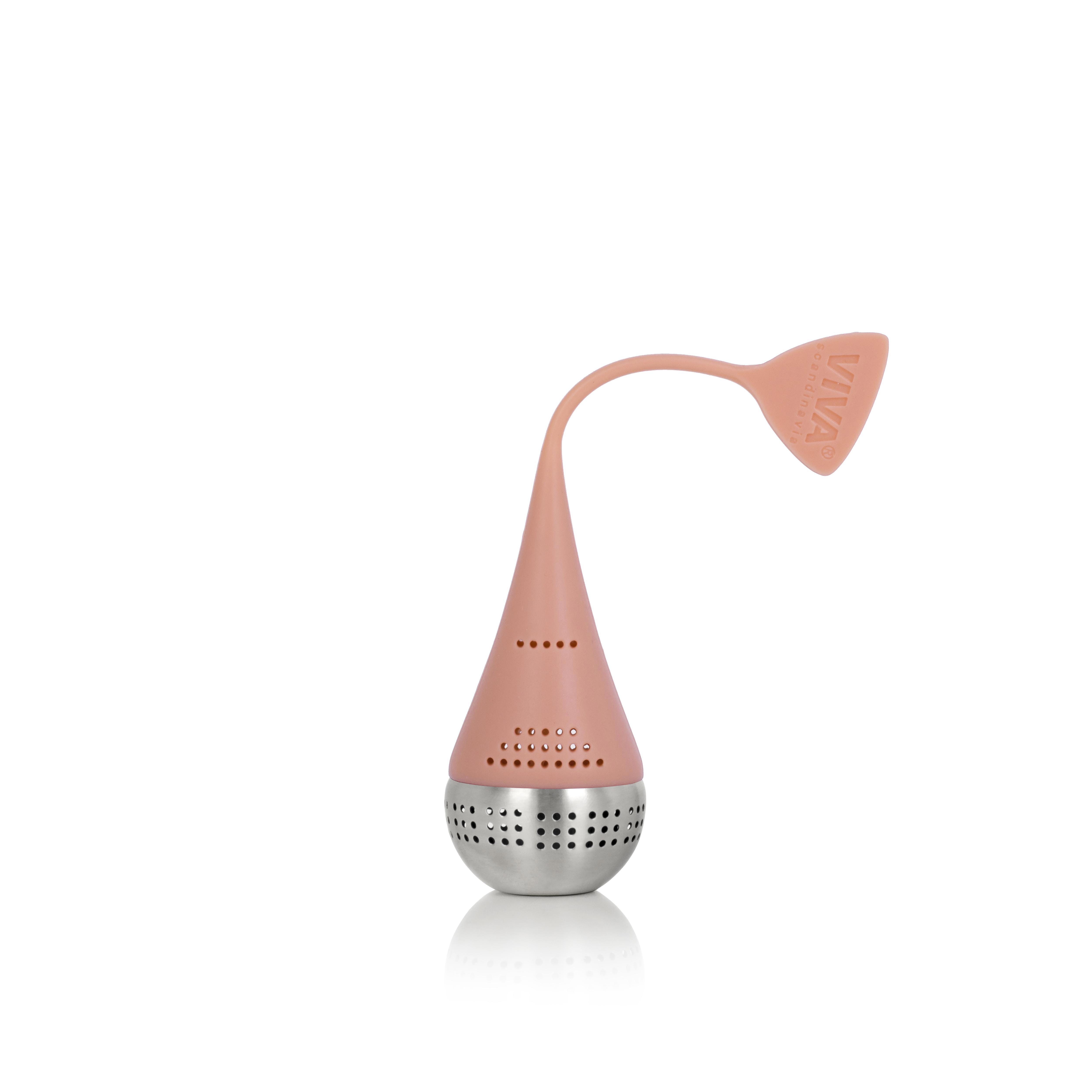 Изображение товара Ситечко для заваривания чая Viva Scandinavia Egg из нержавеющей стали оранжевое