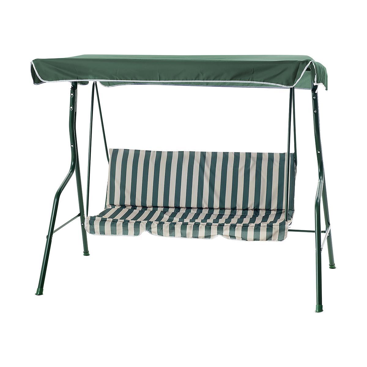 Изображение товара Качели садовые Мебек 100946 УЮТ 2-х местные до 150 кг зеленый